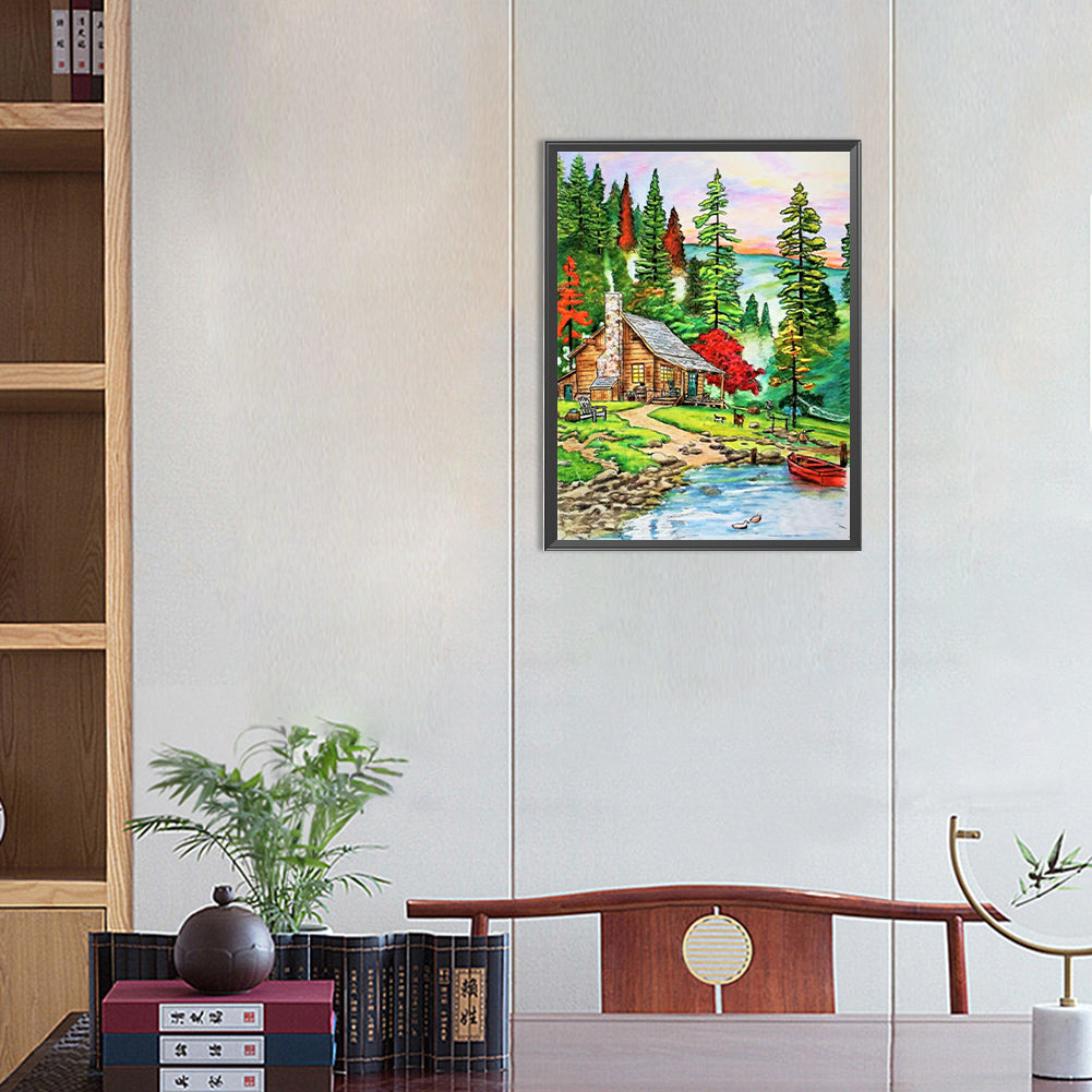 Country Garden - Full Round Drill Diamond Painting 30*40CM