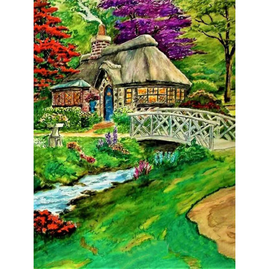 Country Garden - Full Round Drill Diamond Painting 30*40CM