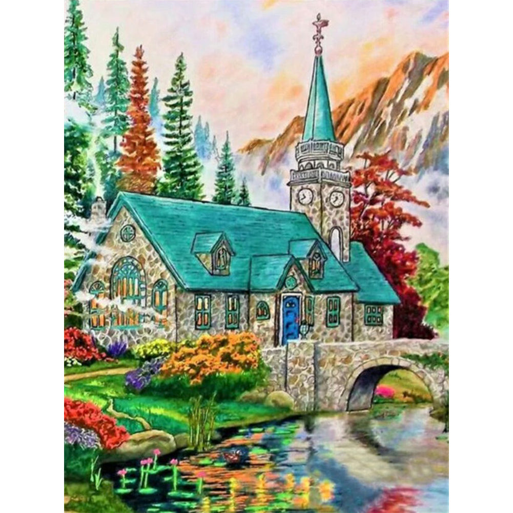 Country Garden - Full Round Drill Diamond Painting 30*40CM