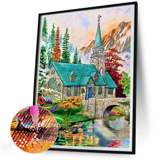 Country Garden - Full Round Drill Diamond Painting 30*40CM
