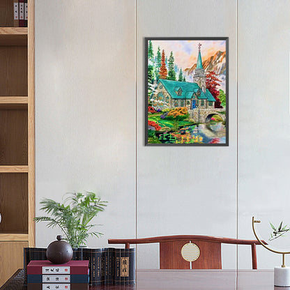 Country Garden - Full Round Drill Diamond Painting 30*40CM