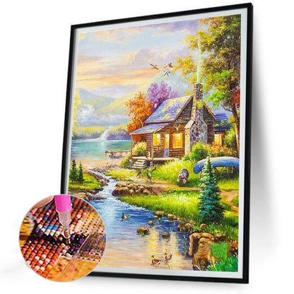 Country Garden - Full Round Drill Diamond Painting 30*40CM