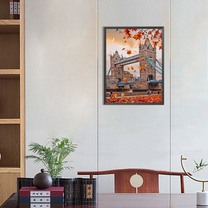 Cityscape - Full Round Drill Diamond Painting 30*40CM
