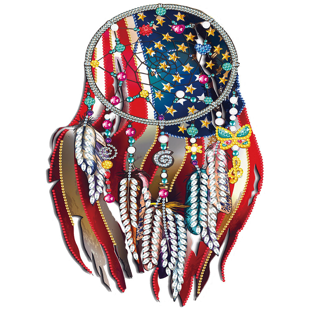 Patriot'S Dream - Special Shaped Drill Diamond Painting 30*40CM