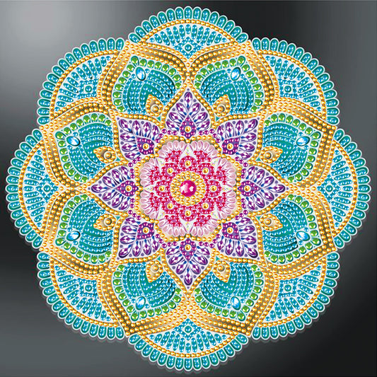 Mandala - Special Shaped Drill Diamond Painting 30*30CM