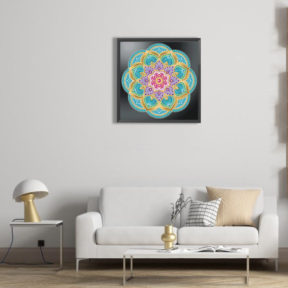 Mandala - Special Shaped Drill Diamond Painting 30*30CM