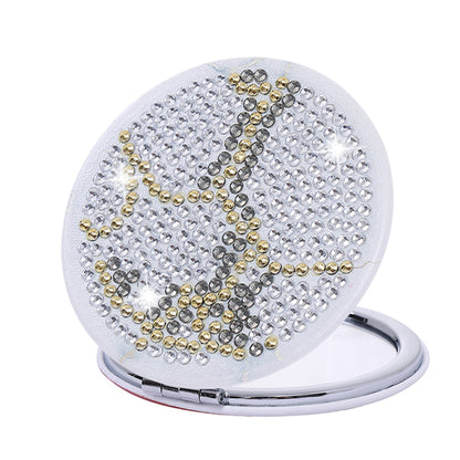 DIY Crystal Diamond Mirror Art Craft Set Paint by Number Kits for Adult and Kids