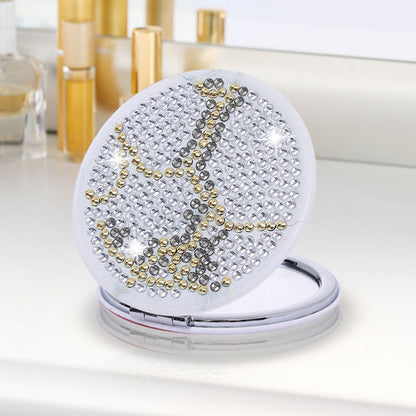 DIY Crystal Diamond Mirror Art Craft Set Paint by Number Kits for Adult and Kids