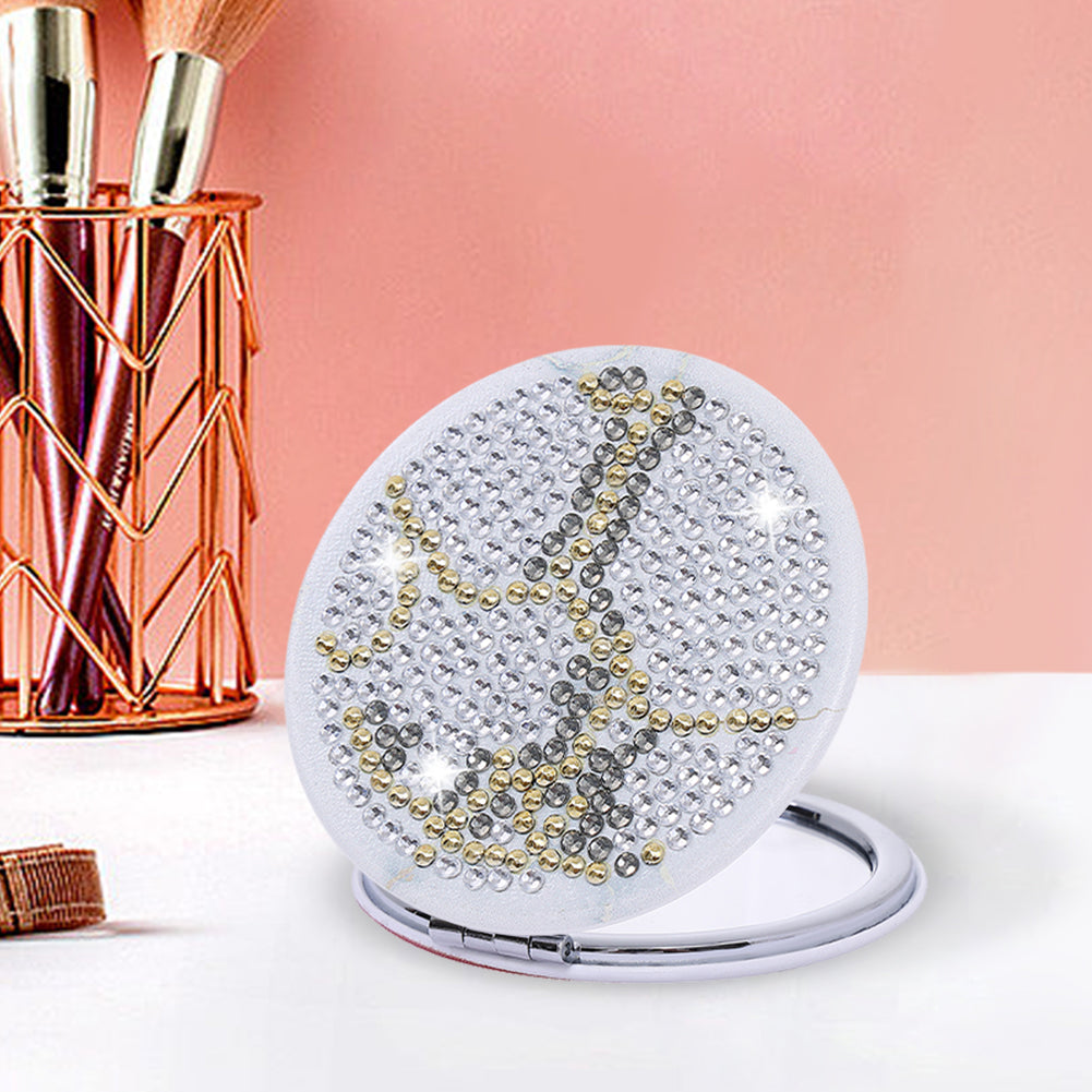 DIY Crystal Diamond Mirror Art Craft Set Paint by Number Kits for Adult and Kids