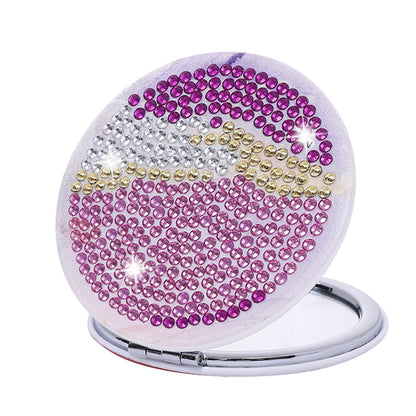 DIY Crystal Diamond Mirror Art Craft Set Paint by Number Kits for Adult and Kids