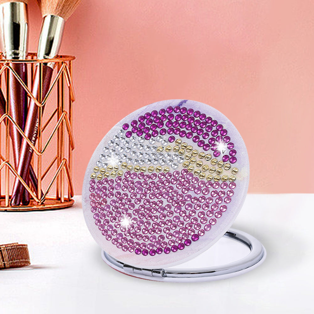 DIY Crystal Diamond Mirror Art Craft Set Paint by Number Kits for Adult and Kids