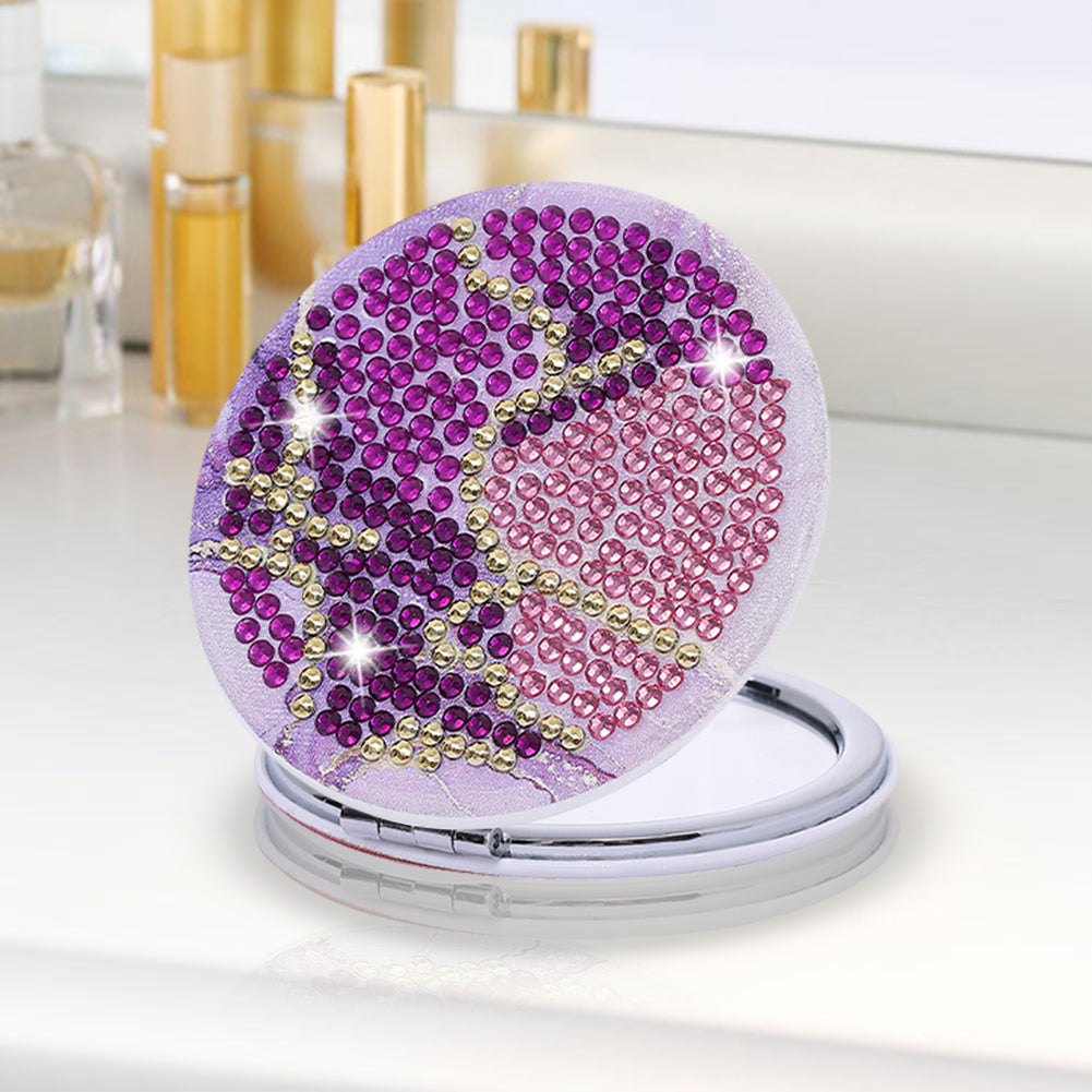 DIY Crystal Diamond Mirror Art Craft Set Paint by Number Kits for Adult and Kids