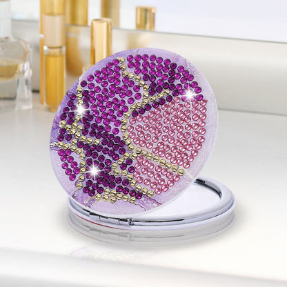 DIY Crystal Diamond Mirror Art Craft Set Paint by Number Kits for Adult and Kids