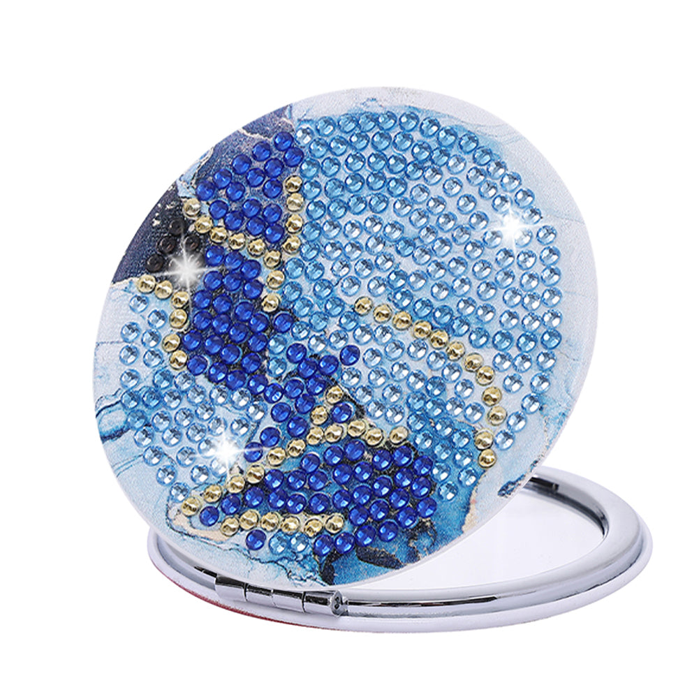 DIY Crystal Diamond Mirror Art Craft Set Paint by Number Kits for Adult and Kids