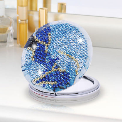 DIY Crystal Diamond Mirror Art Craft Set Paint by Number Kits for Adult and Kids