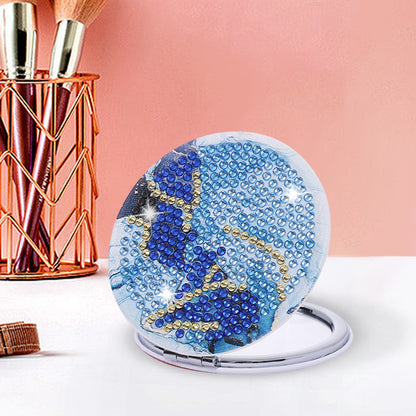 DIY Crystal Diamond Mirror Art Craft Set Paint by Number Kits for Adult and Kids