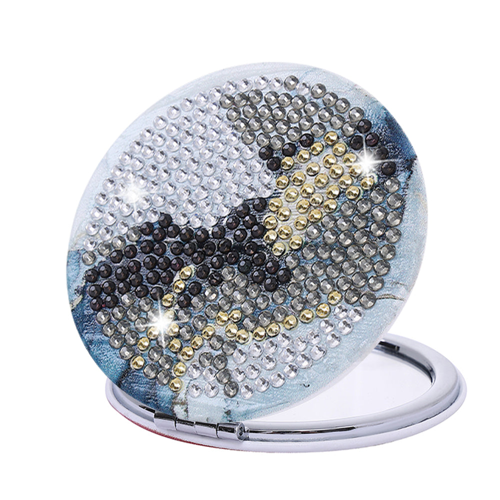 DIY Crystal Diamond Mirror Art Craft Set Paint by Number Kits for Adult and Kids