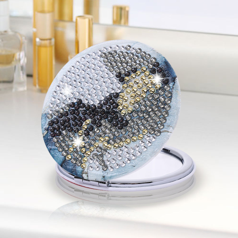 DIY Crystal Diamond Mirror Art Craft Set Paint by Number Kits for Adult and Kids