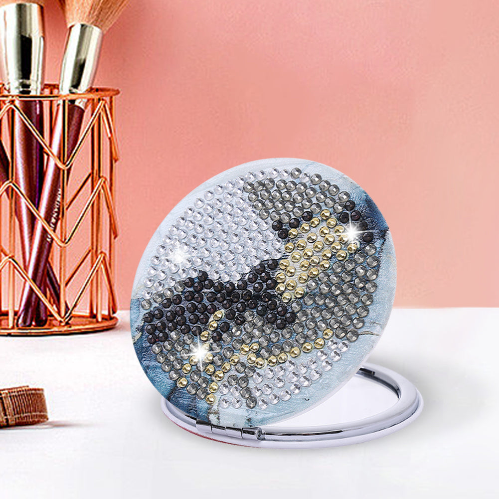 DIY Crystal Diamond Mirror Art Craft Set Paint by Number Kits for Adult and Kids