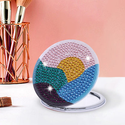 DIY Crystal Diamond Mirror Art Craft Set Paint by Number Kits for Adult and Kids