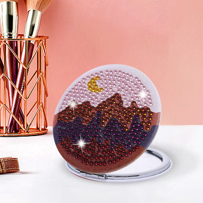 DIY Crystal Diamond Mirror Art Craft Set Paint by Number Kits for Adult and Kids