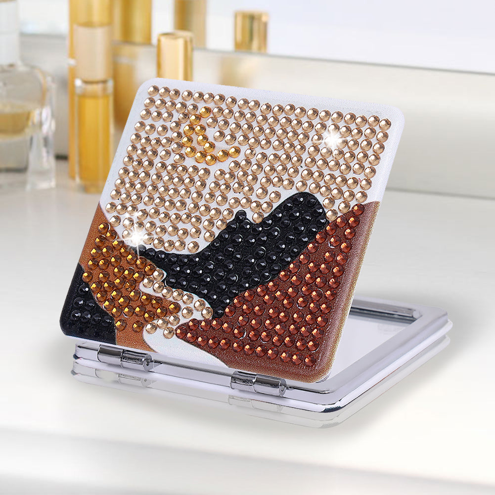 DIY Crystal Diamond Mirror Art Craft Set Paint by Number Kits for Adult and Kids