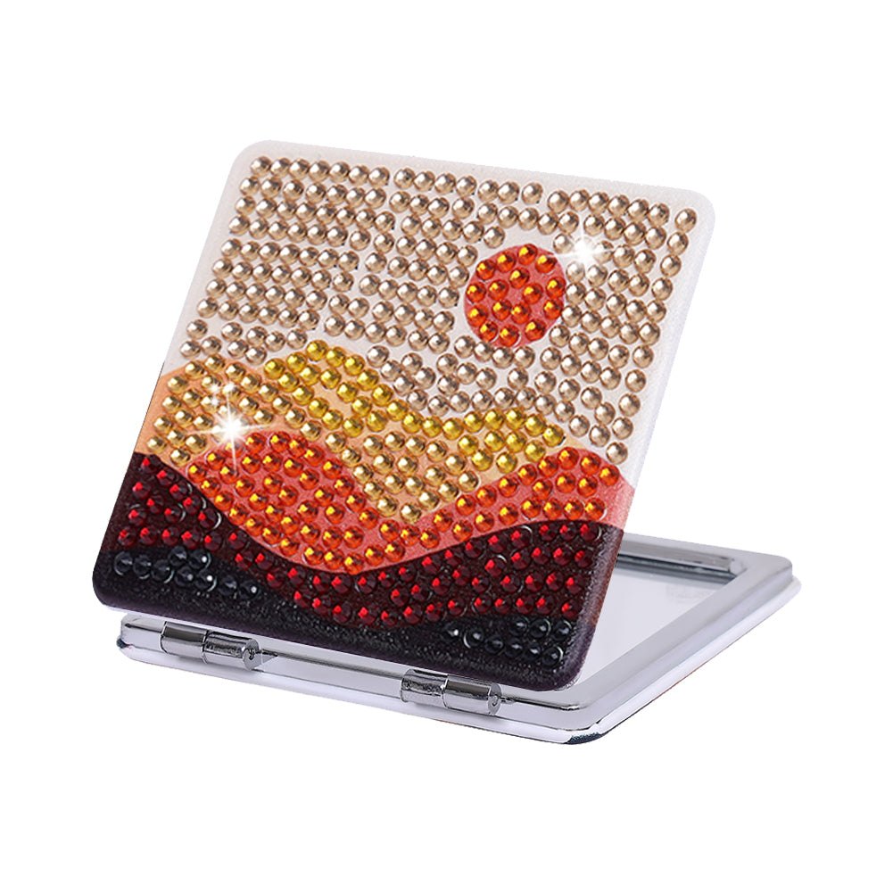 DIY Crystal Diamond Mirror Art Craft Set Paint by Number Kits for Adult and Kids