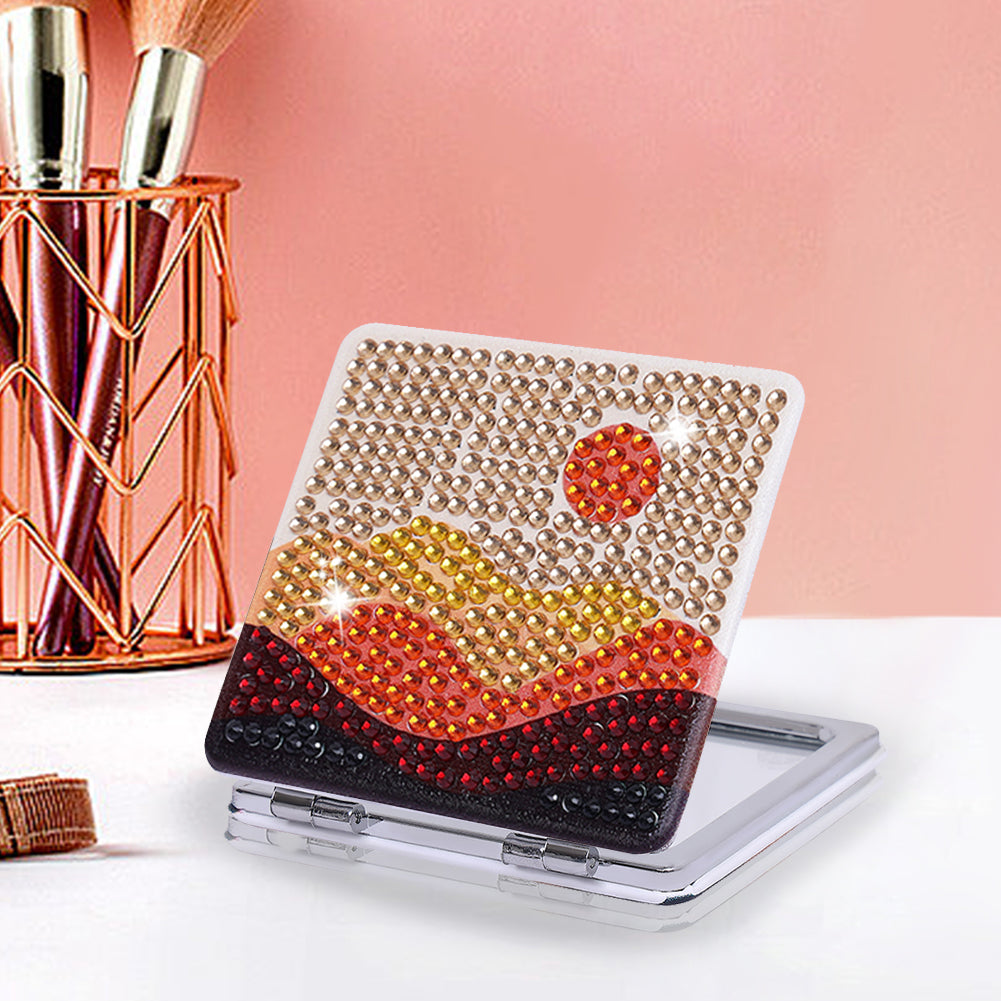 DIY Crystal Diamond Mirror Art Craft Set Paint by Number Kits for Adult and Kids