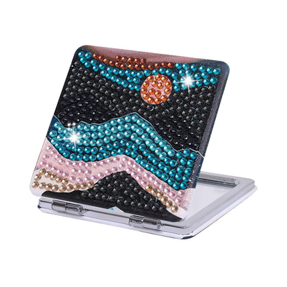 DIY Crystal Diamond Mirror Art Craft Set Paint by Number Kits for Adult and Kids