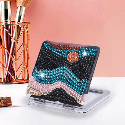 DIY Crystal Diamond Mirror Art Craft Set Paint by Number Kits for Adult and Kids