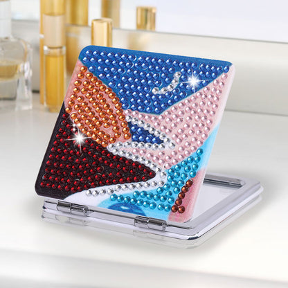 DIY Crystal Diamond Mirror Art Craft Set Paint by Number Kits for Adult and Kids