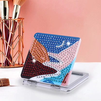 DIY Crystal Diamond Mirror Art Craft Set Paint by Number Kits for Adult and Kids