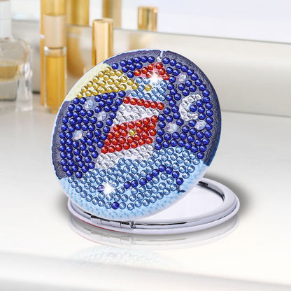 DIY Crystal Diamond Mirror Art Craft Set Paint by Number Kits for Adult and Kids