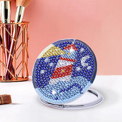 DIY Crystal Diamond Mirror Art Craft Set Paint by Number Kits for Adult and Kids