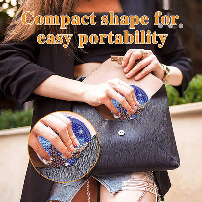 DIY Crystal Diamond Mirror Art Craft Set Paint by Number Kits for Adult and Kids