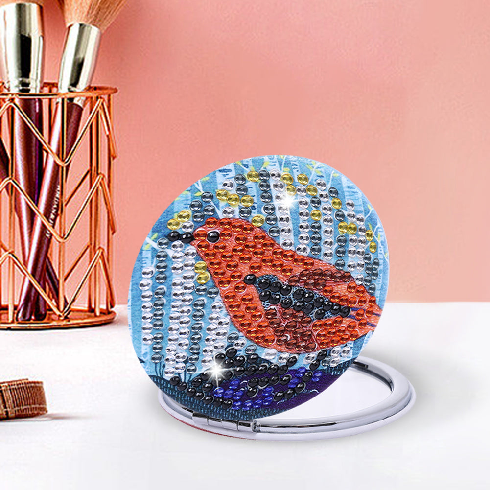 DIY Crystal Diamond Mirror Art Craft Set Paint by Number Kits for Adult and Kids