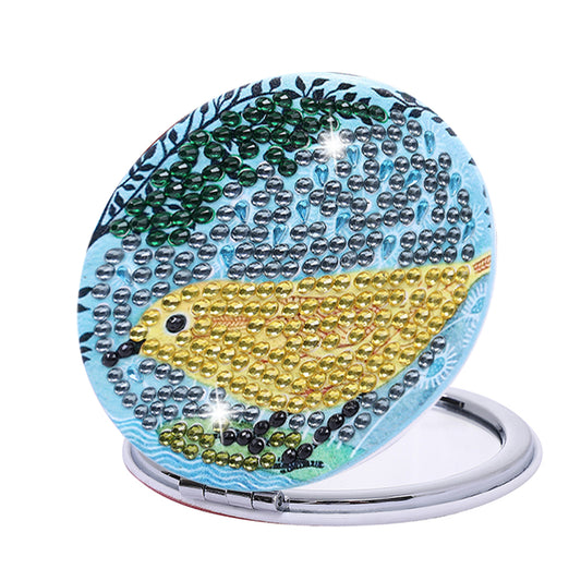 DIY Crystal Diamond Mirror Art Craft Set Paint by Number Kits for Adult and Kids