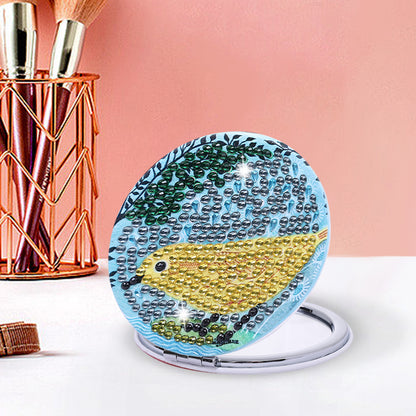 DIY Crystal Diamond Mirror Art Craft Set Paint by Number Kits for Adult and Kids