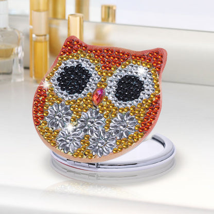 DIY Crystal Diamond Mirror Art Craft Set Paint by Number Kits for Adult and Kids