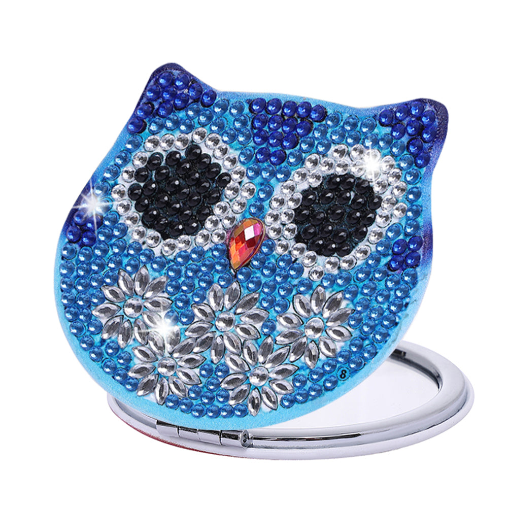 DIY Crystal Diamond Mirror Art Craft Set Paint by Number Kits for Adult and Kids