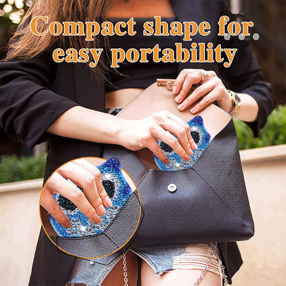 DIY Crystal Diamond Mirror Art Craft Set Paint by Number Kits for Adult and Kids