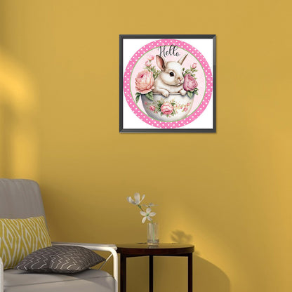 Bunny Garland - Full Round Drill Diamond Painting 30*30CM