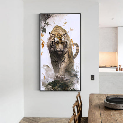 Tiger - Full Round Drill Diamond Painting 40*70CM