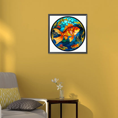 Goldfish - Full Round Drill Diamond Painting 30*30CM