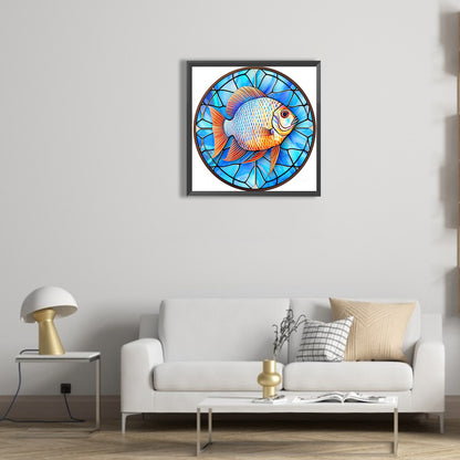 Grass Carp - Full Round Drill Diamond Painting 30*30CM