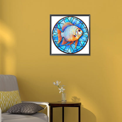 Grass Carp - Full Round Drill Diamond Painting 30*30CM
