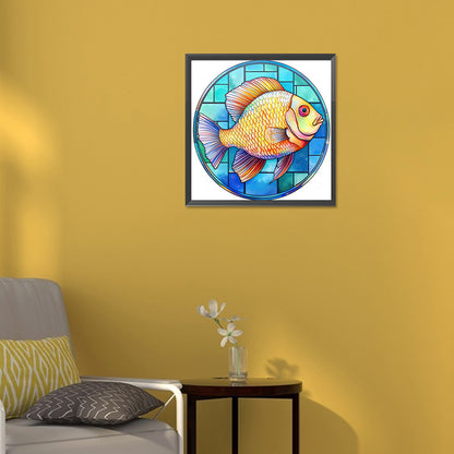 Grass Carp - Full Round Drill Diamond Painting 30*30CM