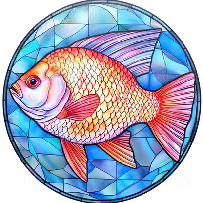 Grass Carp - Full Round Drill Diamond Painting 30*30CM