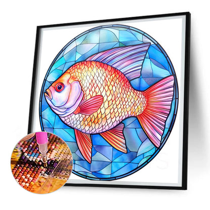 Grass Carp - Full Round Drill Diamond Painting 30*30CM