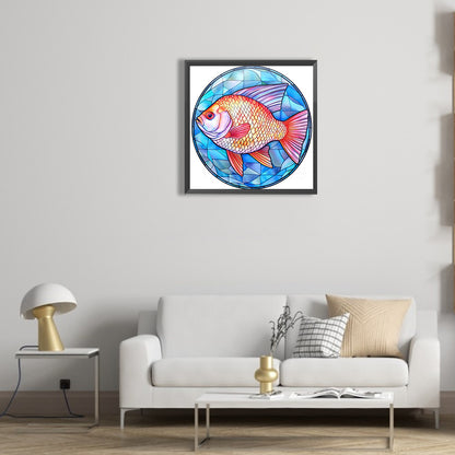 Grass Carp - Full Round Drill Diamond Painting 30*30CM